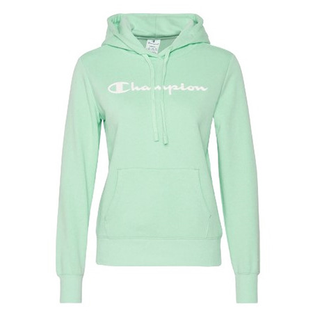 Champion Legacy Wm ́s Front Script Logo Hoodie "Mint Green"