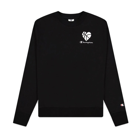 Champion Legacy Wm ́s Myla Logo Love Sweatshirt "Black"