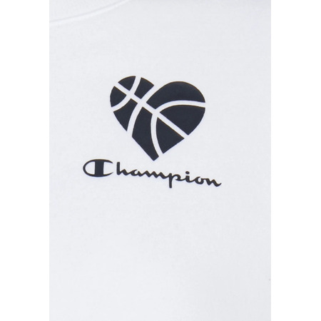 Champion Legacy Wm ́s Myla Logo Love Sweatshirt "White"