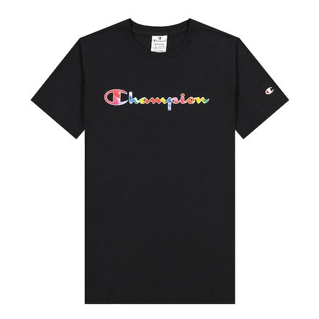 Champion Legacy Wm ́s Script Colors Logo T-Shirt "Black"