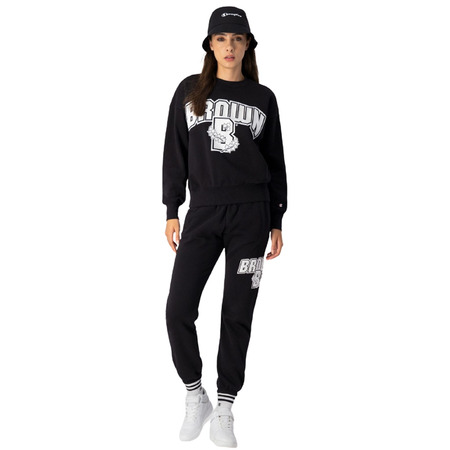 Champìon Legacy Wmns University Brown Logo Licht Fleece Sweatshirt