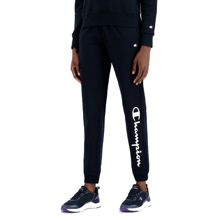 Champion Legacy Wn ́s Contrast Script Logo Drucken Gefesselte Jogger "Navy"