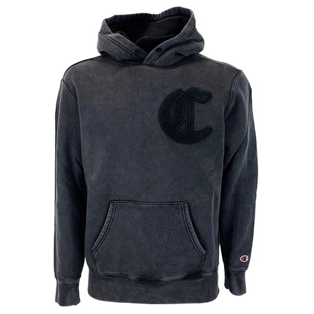 Champion Rochester Garment-Dyed Heavy Fleece Hoodie "Black"