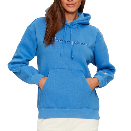 Champion Rochester Tonal Logo Heavy Fleece Hoodie "Blau"