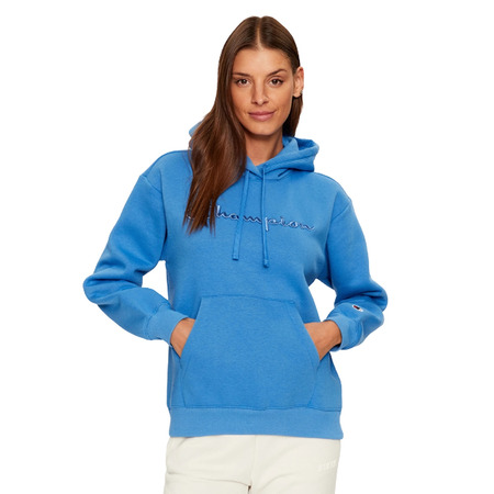 Champion Rochester Tonal Logo Heavy Fleece Hoodie "Blau"