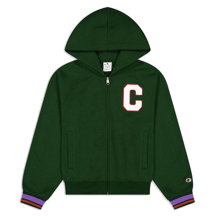 Champion Rochester Wms Bookstore Heavy Fleece FZ Jacke "Forest Green"