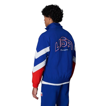 Champion Sport Lifestyle Basketball Full Zip Top Jacke "Blue"