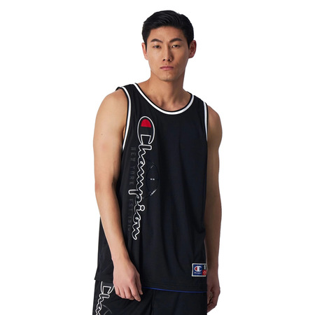 Champion Sport Lifestyle Basketball Reversible Mesh Tank Top "Black-Blue"