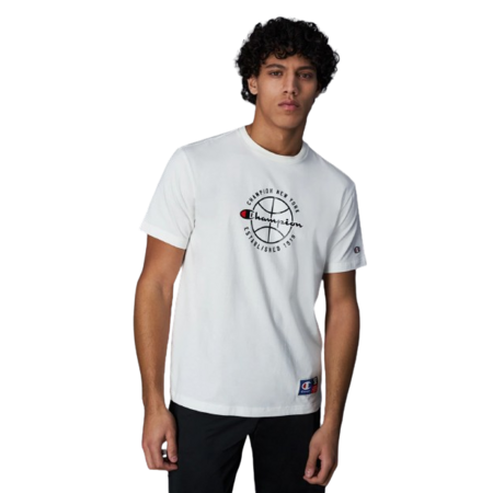 Champion Sport Lifestyle Basketball Stretch Baumwolle T-Shirt "White"