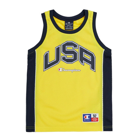 Champion Sport Lifestyle Basketball USA Mesh Tank Top "Buttercup Yellow"