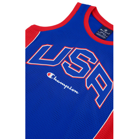 Champion Sport Lifestyle Basketball USA Mesh Tank Top "Nautical Blue"