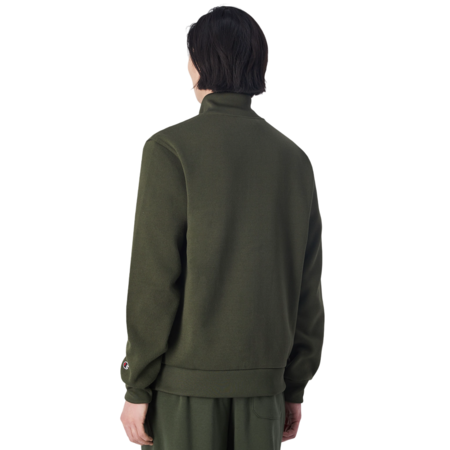 Champion Tonal C Logo Full Zip Strickpullover "Military Green"