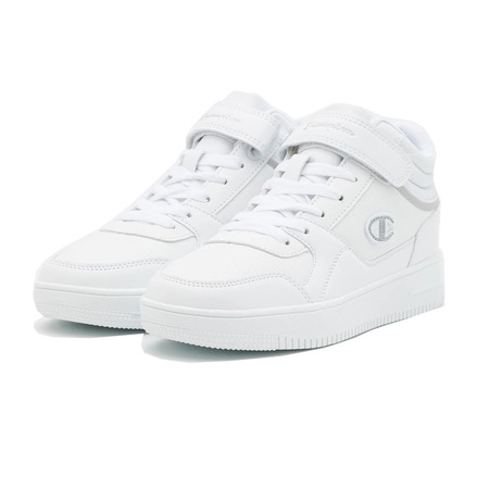 Champion W Legacy Rebound Mid "Triple White"