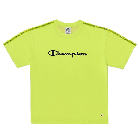 Champion Wn ́s Seasonal Graphic Gallery Taped Tee "Fluorescent Yellow"