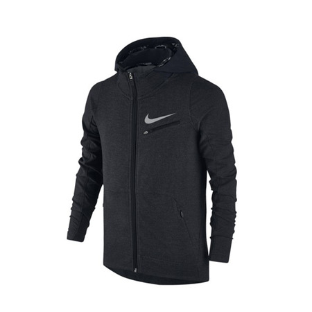 Chaqueta Therma KD Hyper Elite Hoodie Junior (010/schwarz/silber)