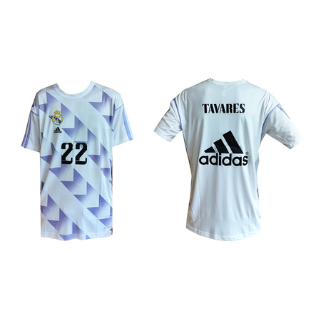 Cubre Adidas Real Madrid Basket Shooter M # 22 TAVARES #