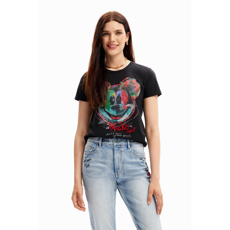 Desigual Arty Mickey Maus T-Shirt "Black"