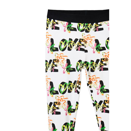 Desigual Girls Liebe Blumen Leggings