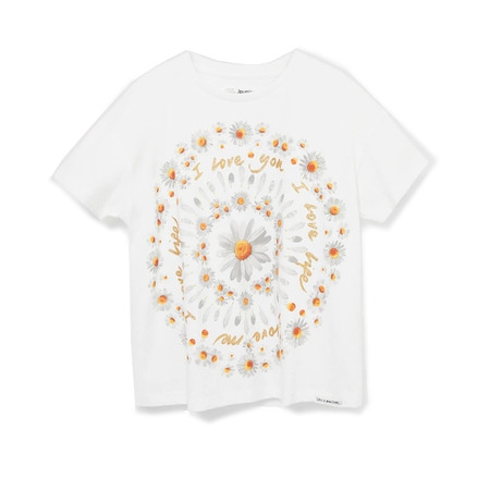 Desigual Girls Mandala T-Shirt