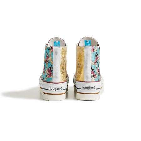 Desigual High-Top Sneakers "Floral Patchwork"