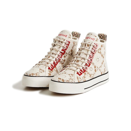 Desigual High-Top Sneakers "Lace und Jute"