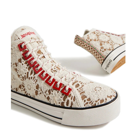 Desigual High-Top Sneakers "Lace und Jute"