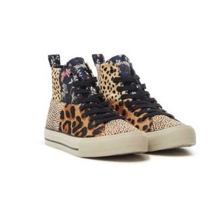 Desigual High-top Sneakers Patchfell "Safari"