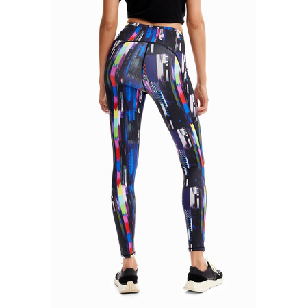 Desigual Leggings Sport Digital "Schwarz"