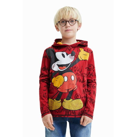 Desigual Junior Mickey Maus Kapuzen T-Shirt