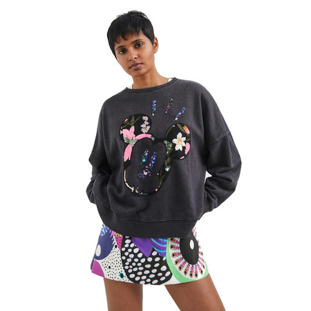 Desigal Mickey Maus Sequin Sweatshirt