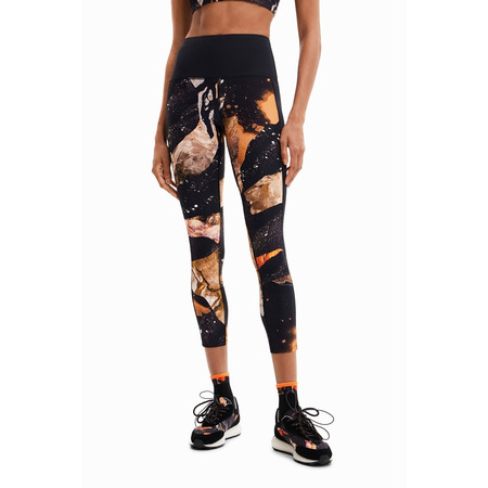 Desigual Mineral-Effect Druck Leggings