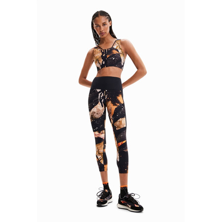 Desigual Mineral-Effect Druck Leggings