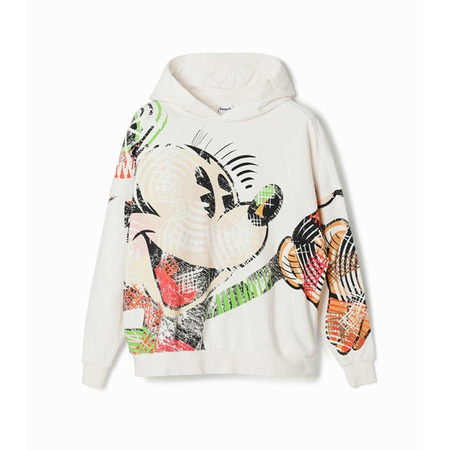 Desigual Oversize Mickey Maus Sweatshirt "Beige"