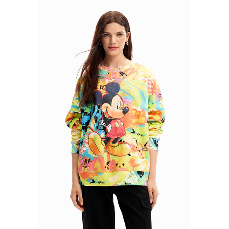 Desigual Oversize Mickey Maus Sweatshirt "Tutti Fruti"