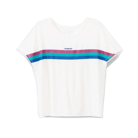 Desigual Tee Back Pleat Studio