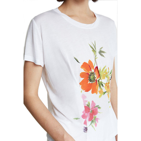 Desigual Tee Front Pleats Gärten