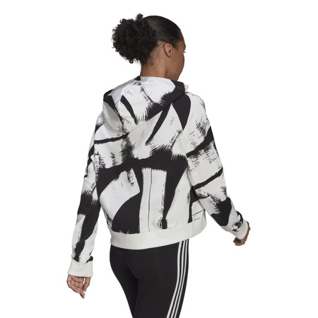 Adidas Essentials Print Relaxed Hoodie