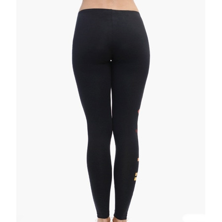 Adidas Leggins Land (schwarz/rot/gelb)