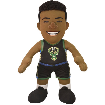 Figura Giannis Antetokounmpo # 34 Milwaukee Bucks Bleacher Creatures (Schwarz)