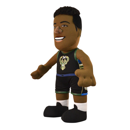 Figura Giannis Antetokounmpo # 34 Milwaukee Bucks Bleacher Creatures (Schwarz)