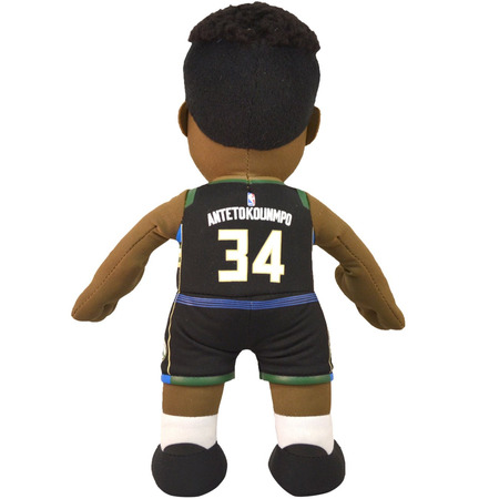 Figura Giannis Antetokounmpo # 34 Milwaukee Bucks Bleacher Creatures (Schwarz)