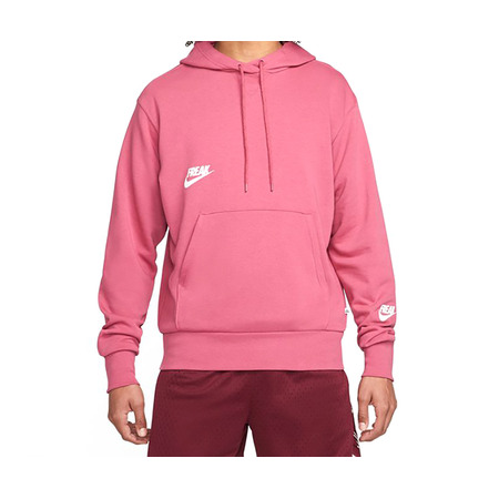 Giannis Pullover Basketball Hoodie "Sweet Beet/Sail"