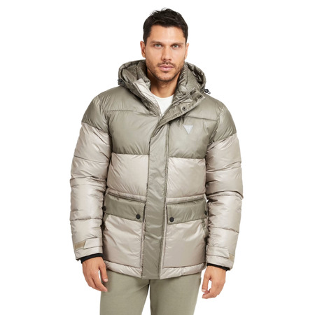 Guess Wilfred gepolsterte Jacke "Beige"