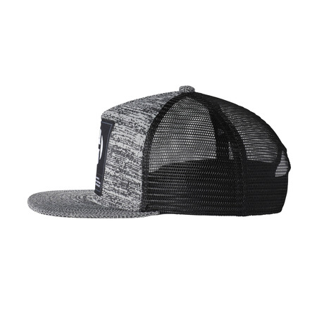 Harden Snapback Cap (dunkelgrauer Heather/schwarz/schwarz)