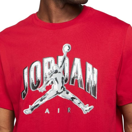 Jordan Air Logo Herren Kurzarm T-Shirt "Gym Red"