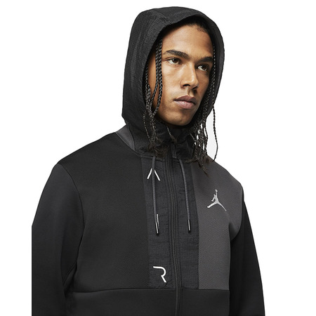 Jordan Air Herren Fleece Full-Zip Hoodie "Black"