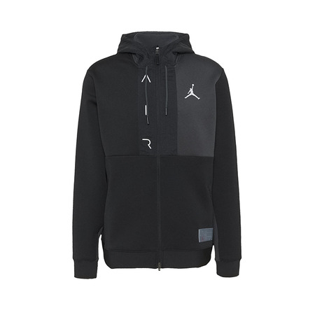 Jordan Air Herren Fleece Full-Zip Hoodie "Black"