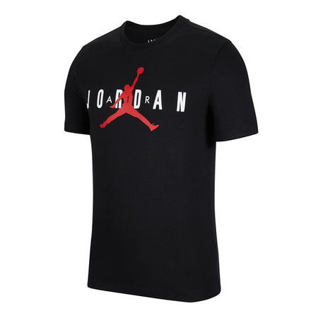 Jordan Air Wordmark T-Shirt "BlackRed"