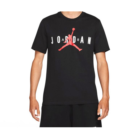 Jordan Air Wordmark T-Shirt "BlackRed"