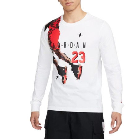 Jordan Brand Holiday Herren Langarm T-Shirt "White"